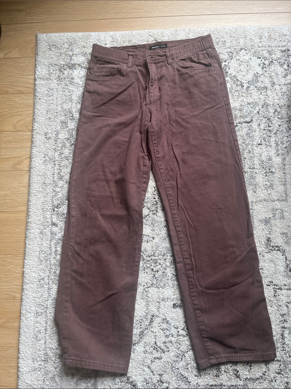 Women’s bluenotes Brown Straight-Leg Pants